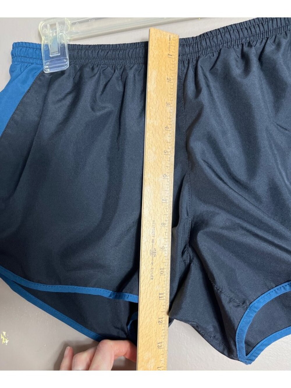 Nike Dri-fit Shorts Running Black Athletic Sportswear Activewear Training Wom M - Picture 6 of 8